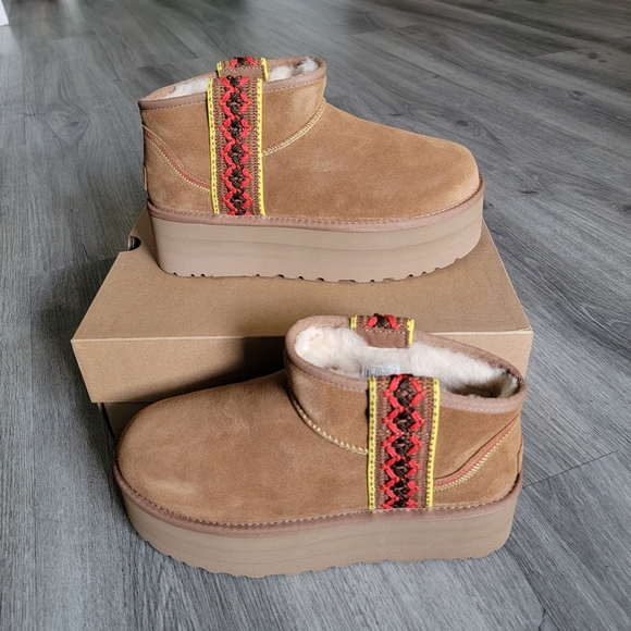 UGG Shoes - UGG Classic Ultra Mini Braid Platform